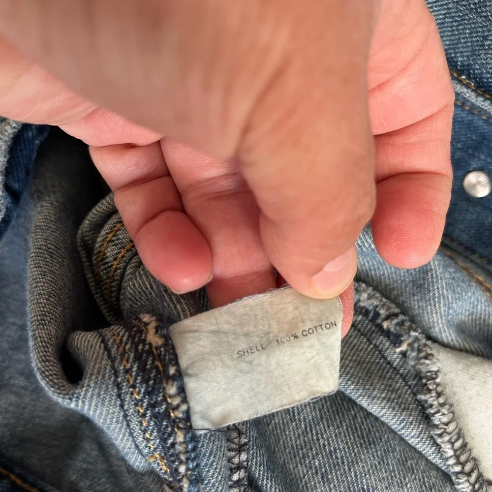 GAP Blue Denim‎ Jean Jacket Cropped Style